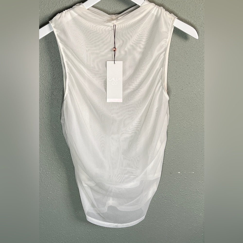 Calia Runched Mock Tank New Carrie Underwood Size Medium